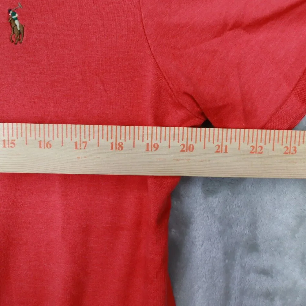 Polo Ralph‎ Lauren Men's Classic Fit Red Short Sleeve Polo Size Medium